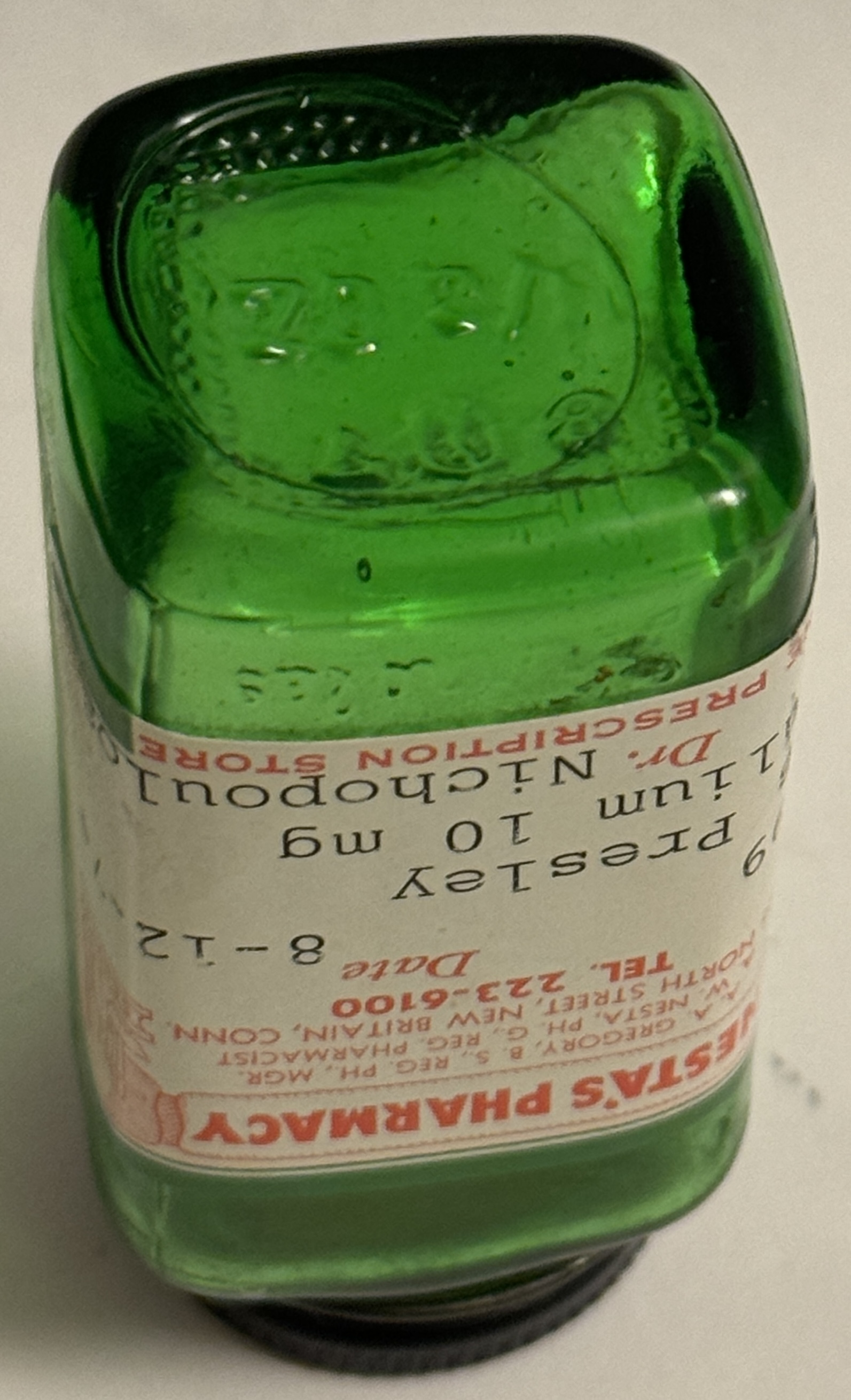Elvis Presley Valium prescription bottle - Image 7 of 7