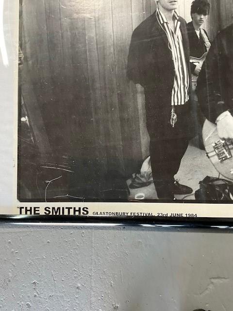 THE SMITHS GLASTONBURY FESTIVAL POSTER - Image 5 of 6