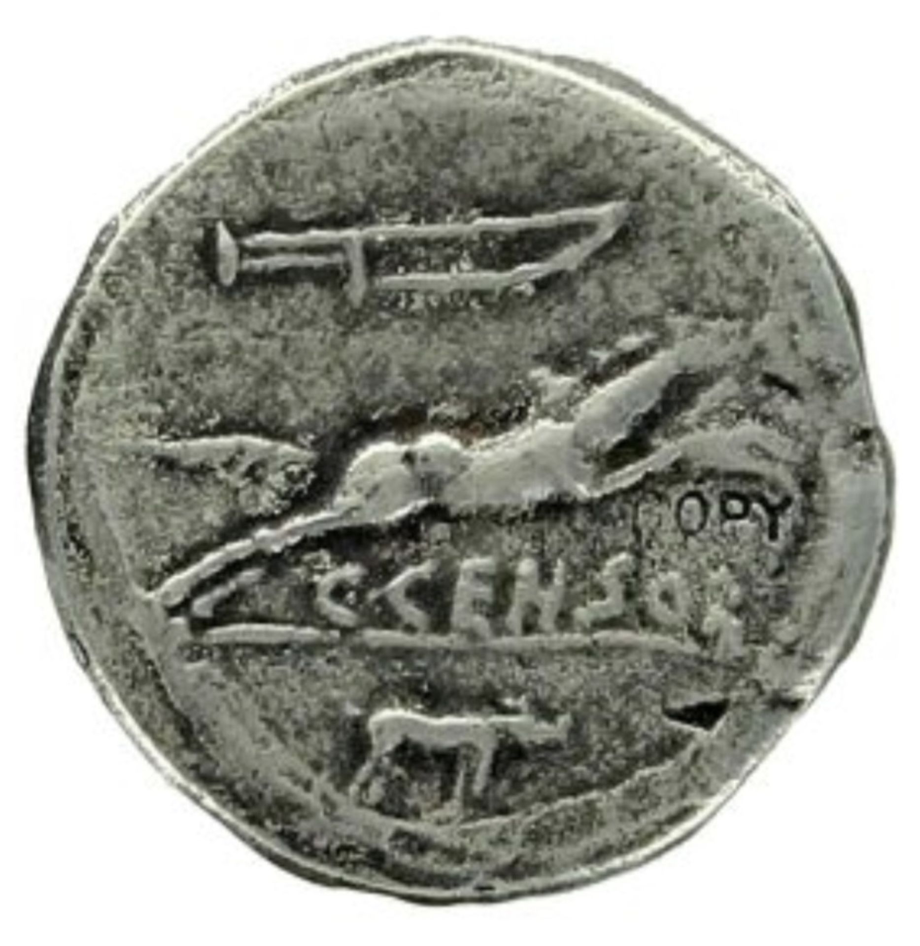 Roman Republic AR Denarius 88 BC Caius Marcius Censorinus - Bild 2 aus 2