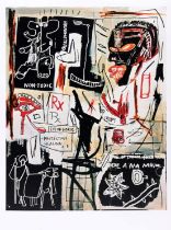 JEAN-MICHEL BASQUIAT Melting point of ice 1984