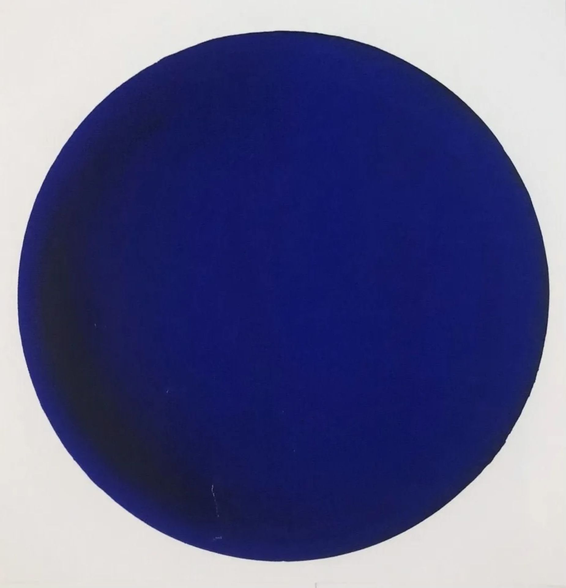 Yves Klein - Serigraph (Untitled, Blue)