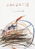 Cy Twombly Cologne 1984 offset lithograph