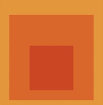 Josef Albers Homage to the Square "Orange" Offset Lithograph, After