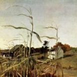 Andrew Wyeth "Autumn Cornfield, 1950" Print