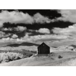 Minor White "Barn and Clouds of Naples and Dansville, 1955" Print