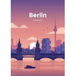 Berlin, Germany Travel Poster