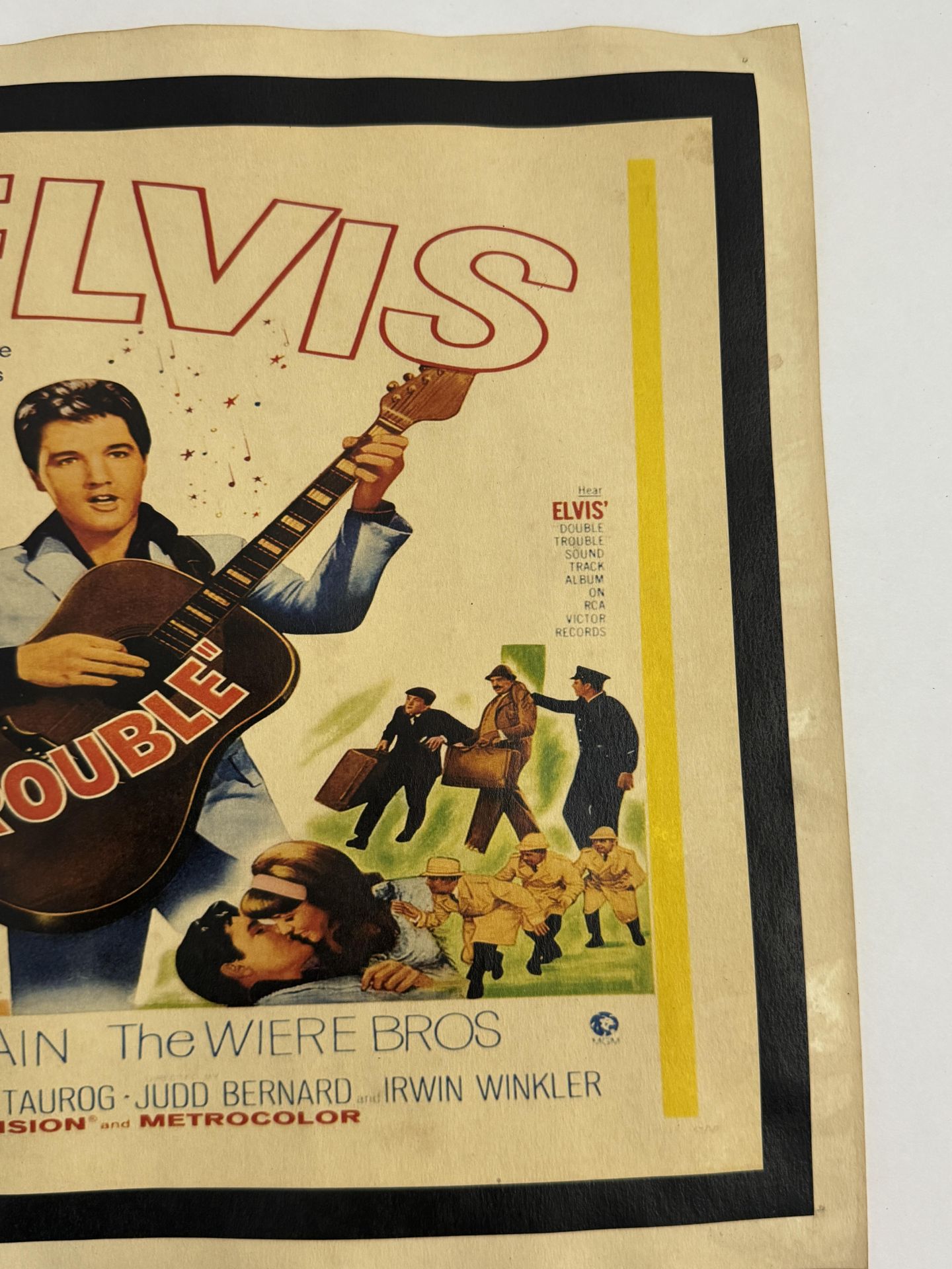 Elvis Double Trouble Concert Poster - Bild 3 aus 4