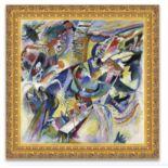 Wassily Kandinsky "Improvisation Gorge, 1914" Oil Painting, After