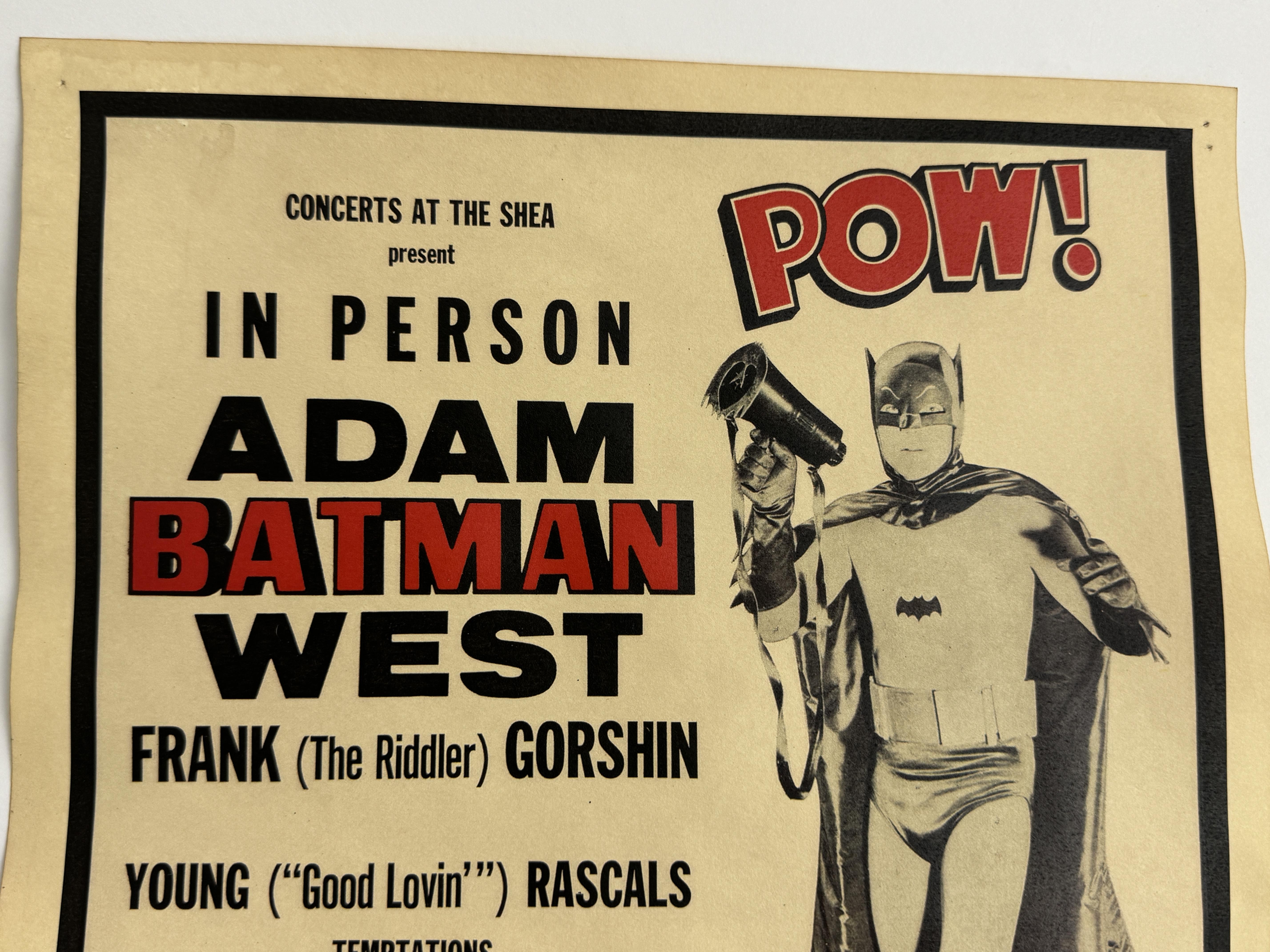 Batman Adam West Shea Stadium Poster - Image 4 of 6