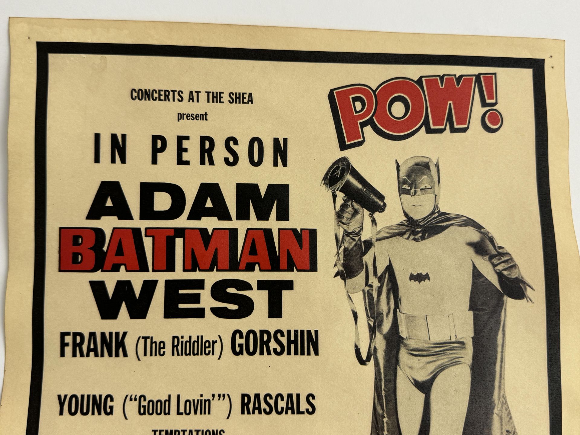 Batman Adam West Shea Stadium Poster - Bild 4 aus 6