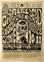 Wes Wilson - The Grateful Dead Concert Poster