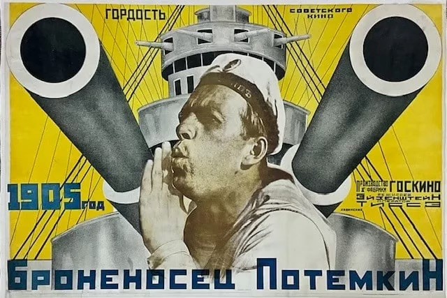 Anton Lavinsky Battleship Potemkin Poster