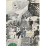 Robert Rauschenberg "Tideline, 1963" Offset Lithograph