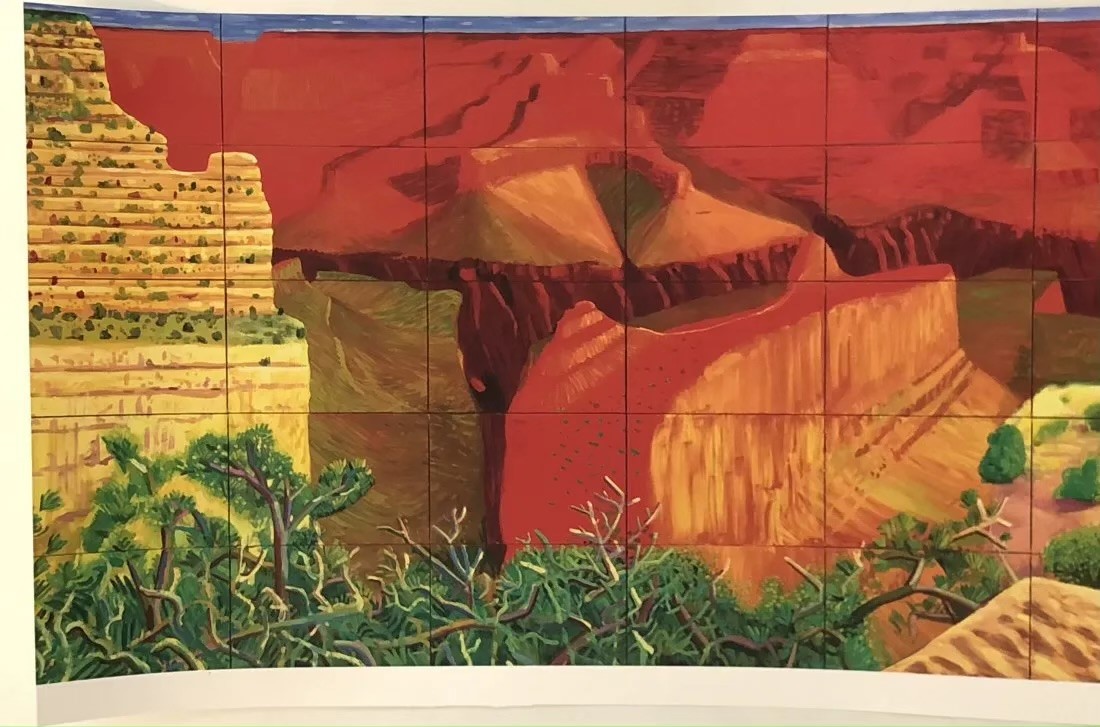 David Hockney ( Grand Canyon) Lithograph 1998 - Image 2 of 2