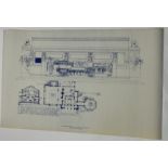 Studio of Frank Llyod Wright blueprint