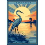 Cedar Key, Florida Travel Poster