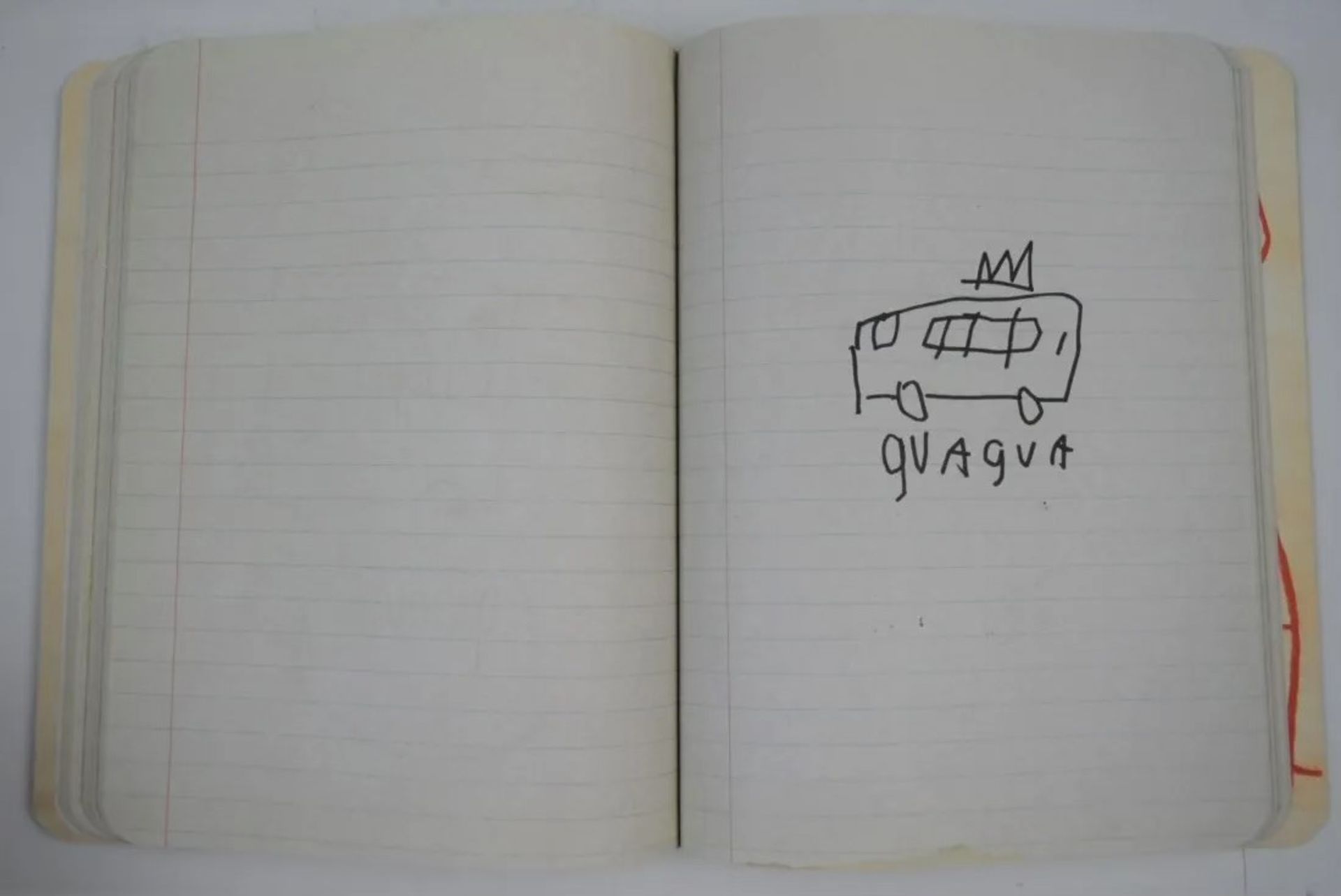 Jean Michel Basquiat, " The Notebooks" (Art Book) - Image 5 of 11