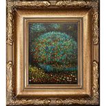 Gustav Klimt "Apple Tree I" Oil Painting, After