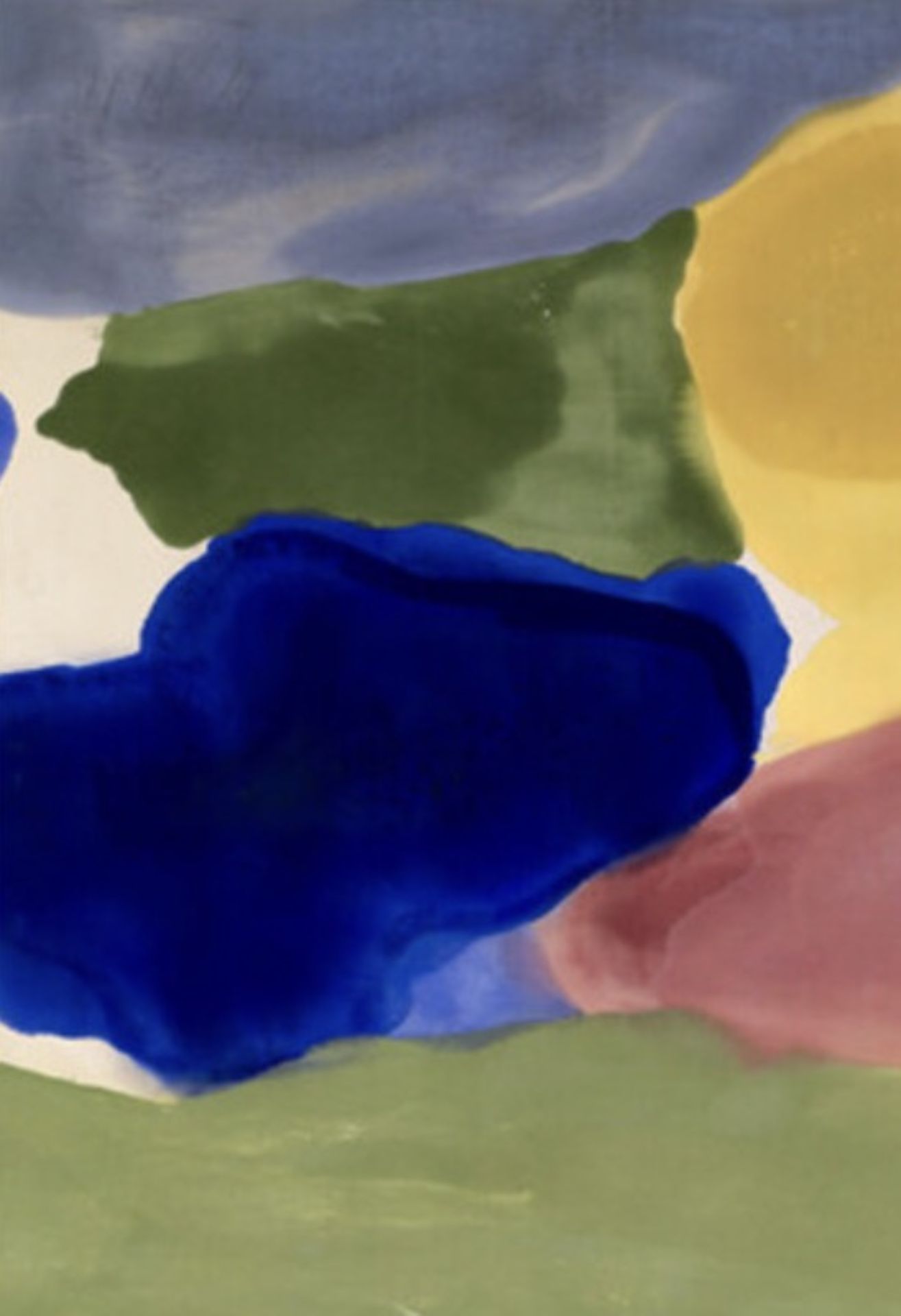 Helen Frankenthaler "Tutti Frutti, 1966" Offset Lithograph - Image 2 of 5
