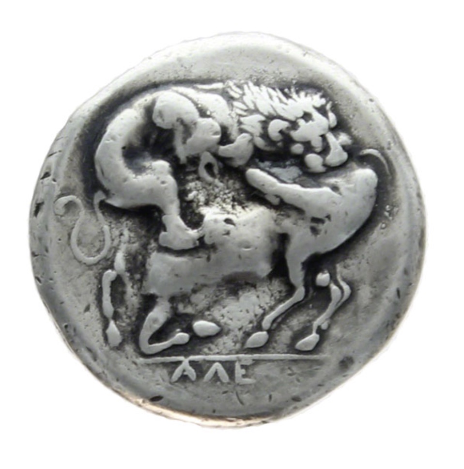 Macedonia Acanthus AR Stater Coin
