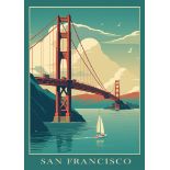 San Francisco Travel Poster