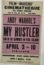 Andy Warhol My Hustler Poster