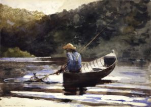 Winslow Homer "Boy Fishing, 1892" Print
