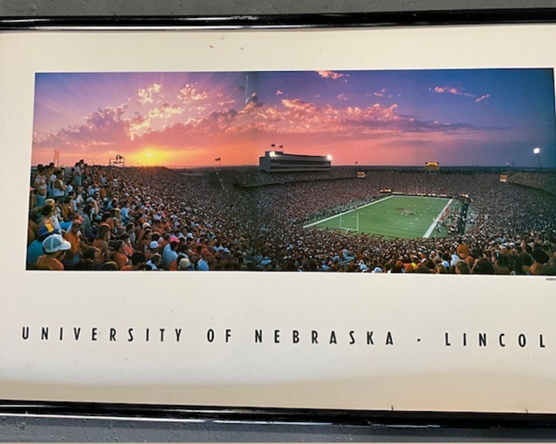 UNIVERSITY OF NEBRASKA FOOTBALL POSTER - Bild 3 aus 5