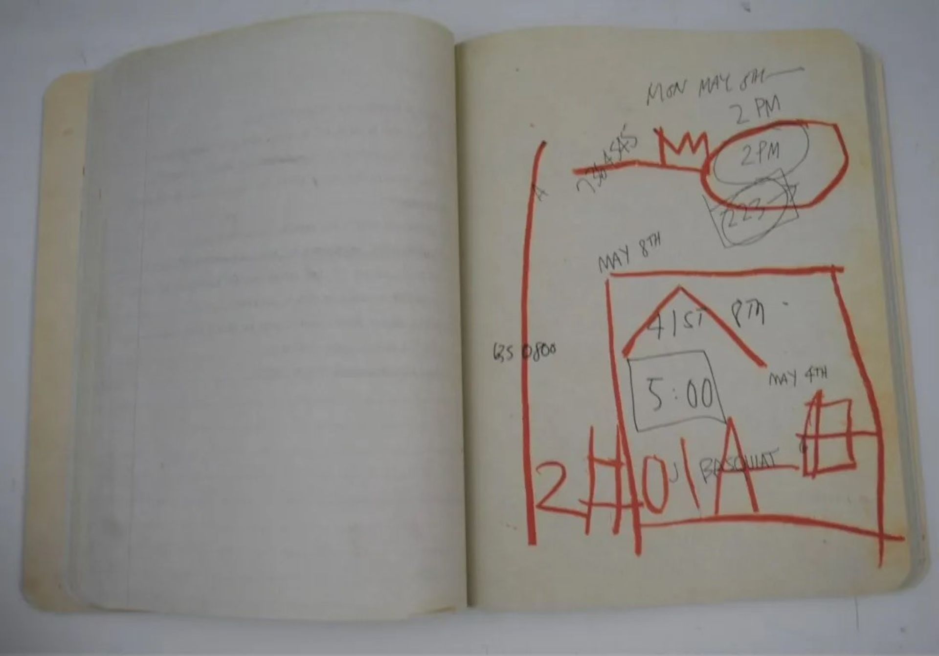Jean Michel Basquiat, " The Notebooks" (Art Book) - Image 11 of 11