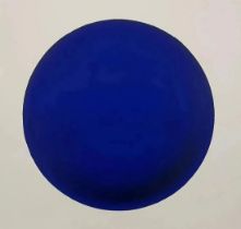 Yves Klein "Blue Circle" Serigraph