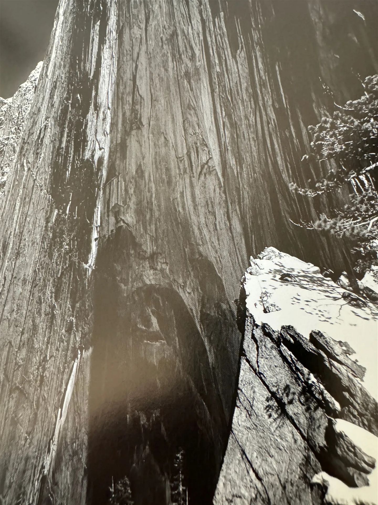 Ansel Adams "Monolith, The Face of the Half Dome, Yosemite Valley, 1927" Print - Bild 5 aus 5