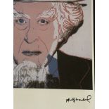 Andy Warhol Uncle Sam Lithograph plate signed hand numbered