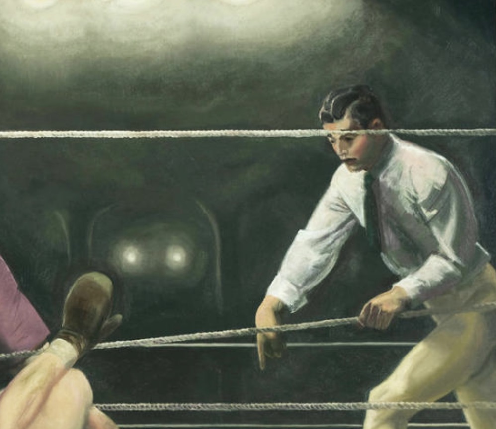 George Bellows "Dempsey and Firpo, 1924" Print - Image 3 of 6