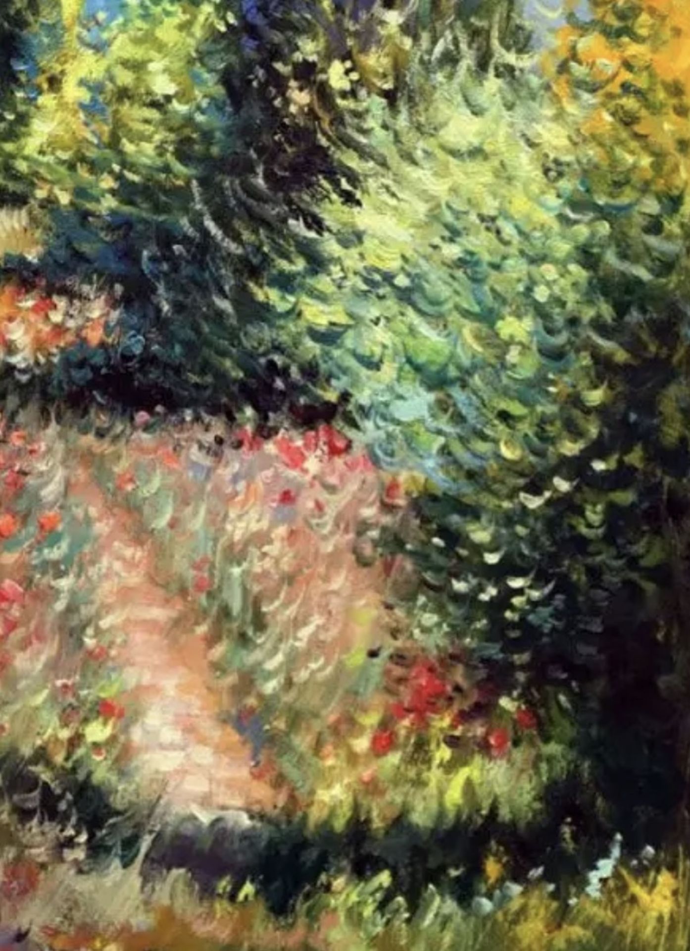 Claude Monet "Landscape on the Ile Saint Martin, 1881" Oil Painting, After - Bild 5 aus 5