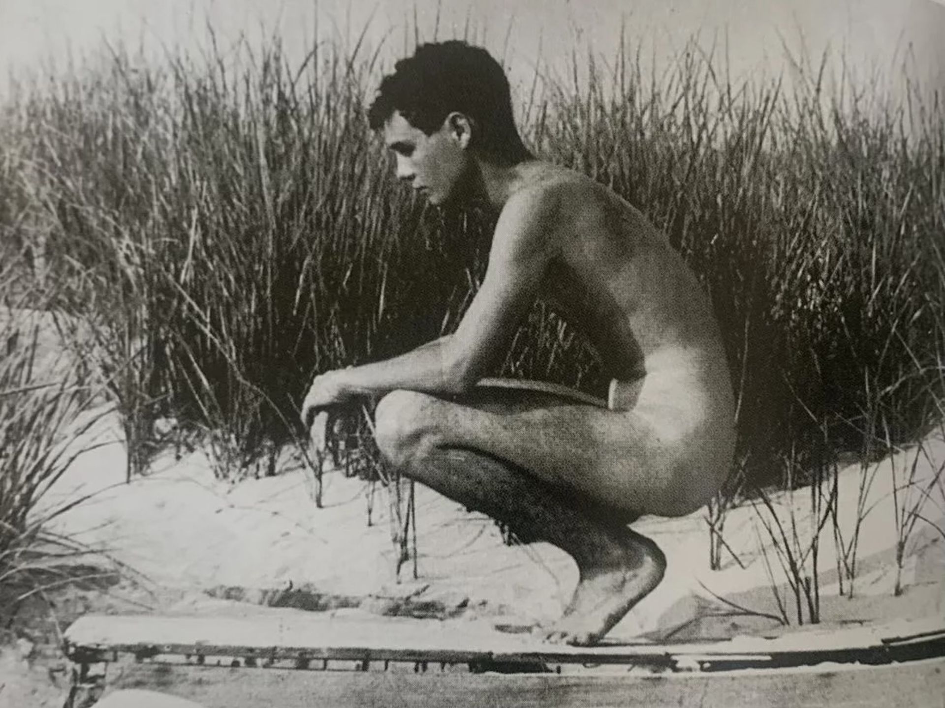 PAJAMA - Male Nude, Photo-Litho