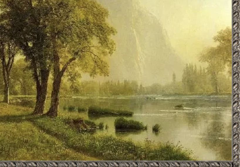 Albert Bierstadt "El Capitan, Yosemite Valley, 1875" Oil Painting, After - Image 5 of 5