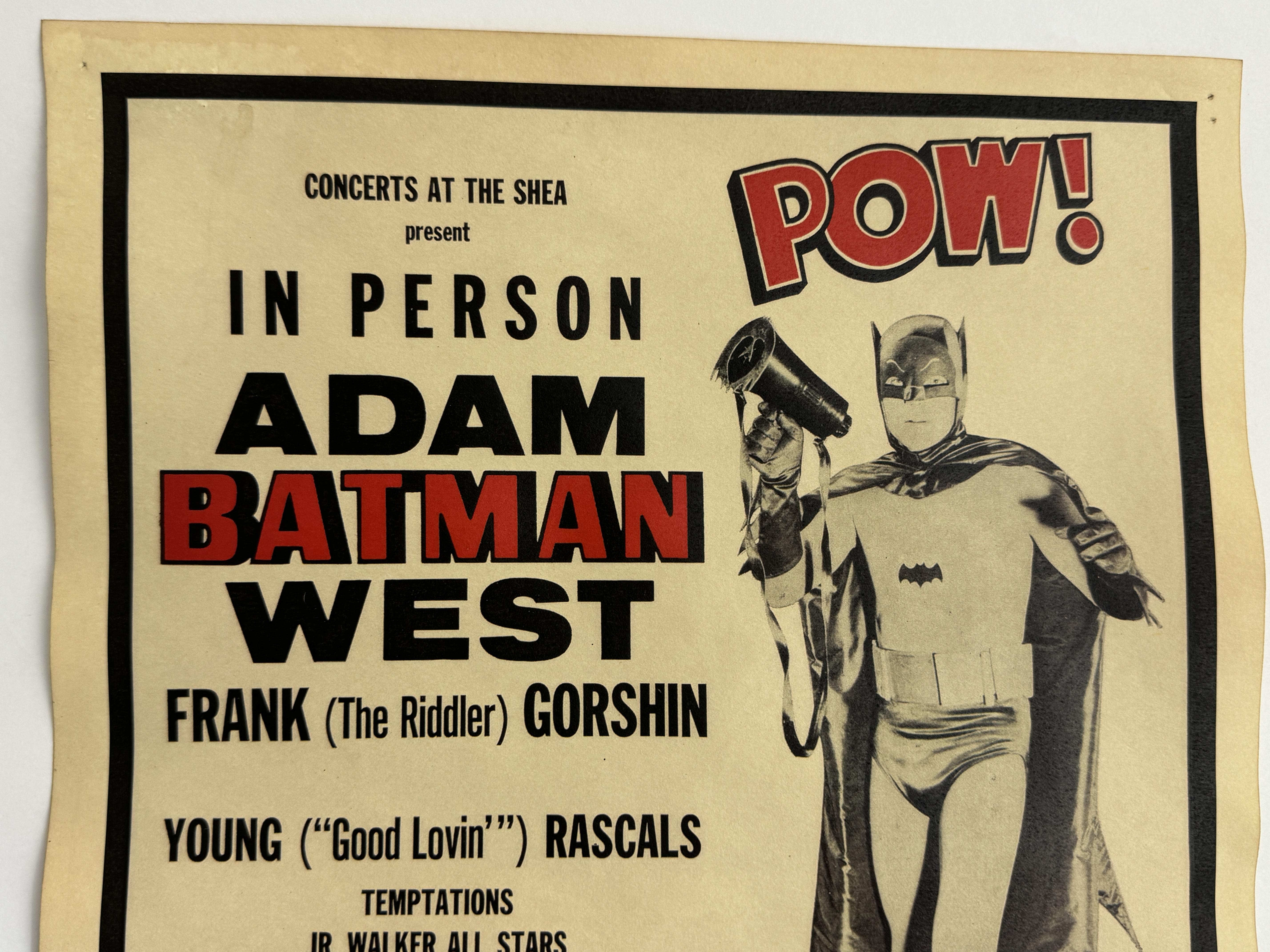 Batman Adam West Shea Stadium Poster - Image 5 of 6