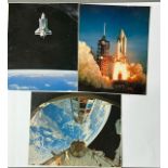GROUPING OF 3 NASA SPACE PHOTO-LITHOS