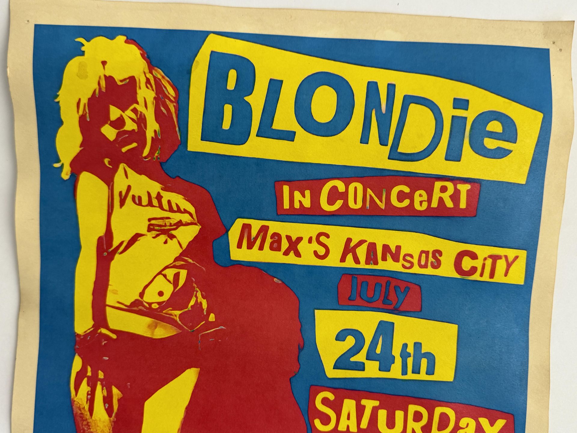 Blondie Concert Poster - Image 4 of 6
