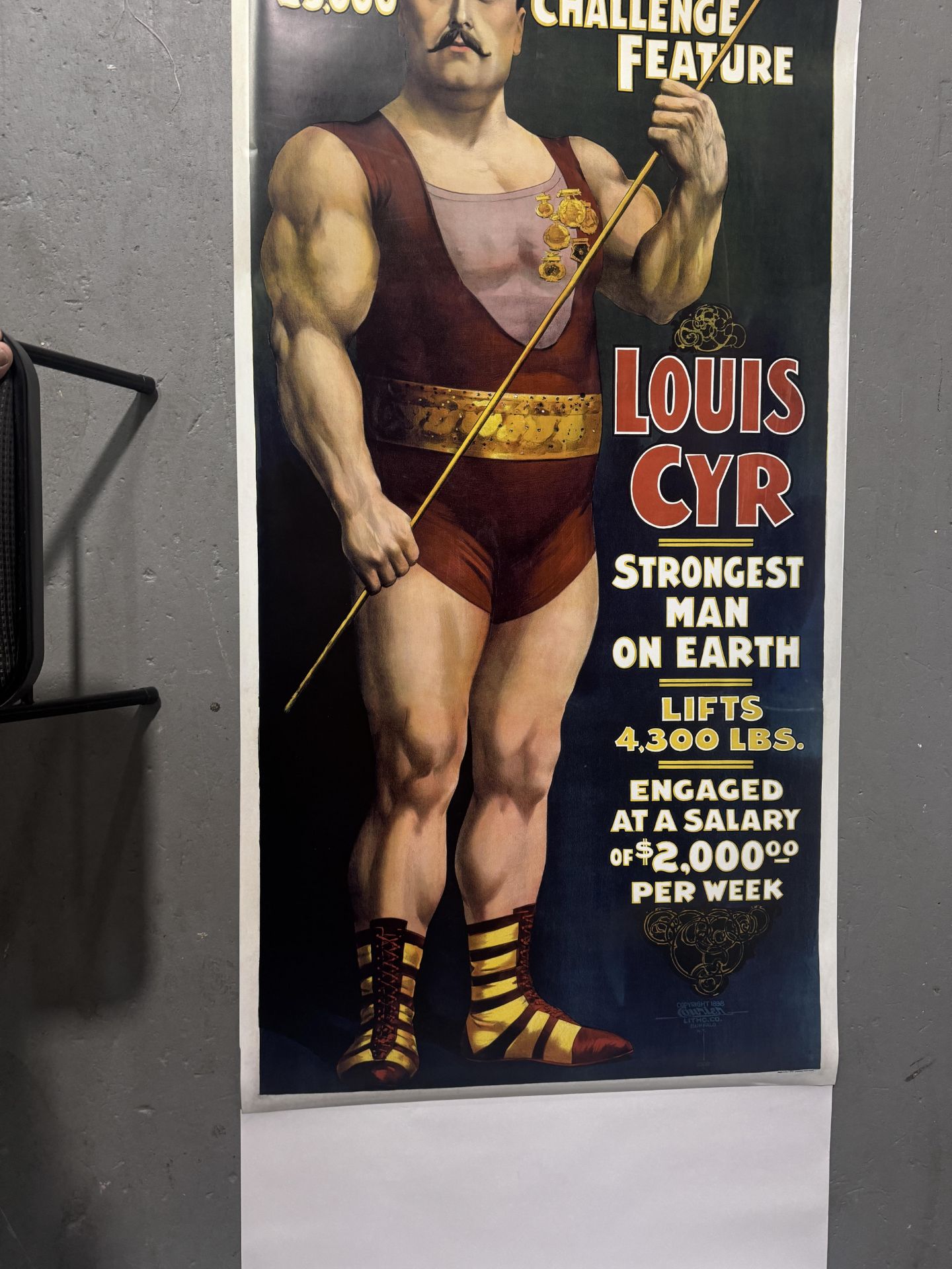 John Robinson Strongest Man On Earth Poster - Bild 2 aus 5