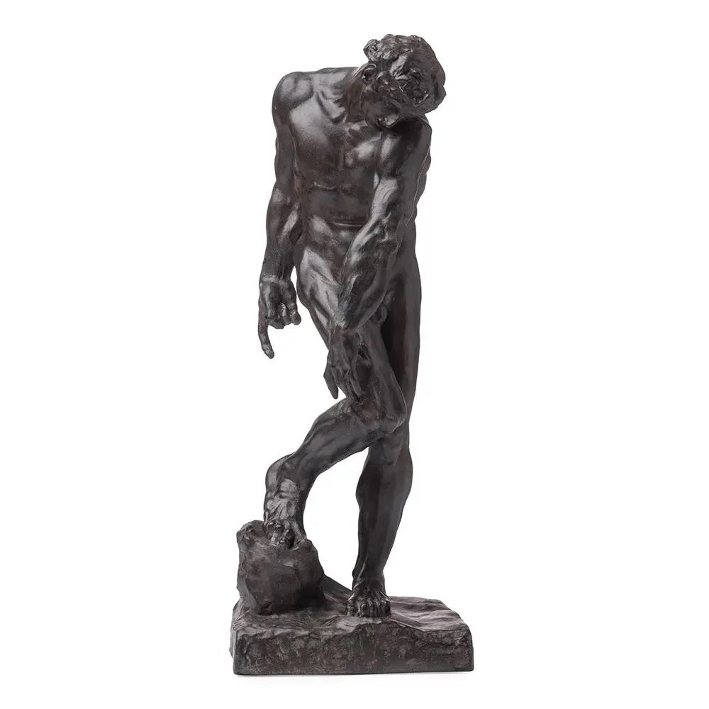 Auguste Rodin "Adam, 1910" Sculpture - Image 3 of 3