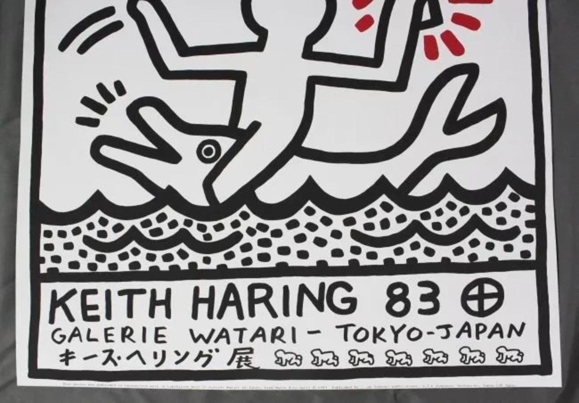 Keith Haring - Galerie Watari poster - Bild 2 aus 2