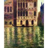 Claude Monet "Palazzo Dario, 1908" Oil Painting, After