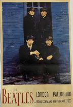 The Beatles Palladium Concert Poster