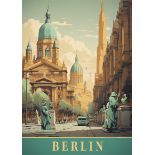 Berlin, Germany Travel Poster