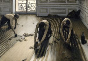 Gustave Caillebotte "The Floor Scrapers, 1875" Print