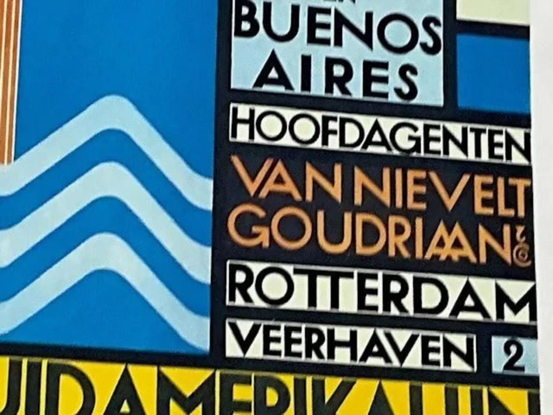 William Hendrik Gispen Aldabi Rotterdam Poster - Bild 2 aus 4