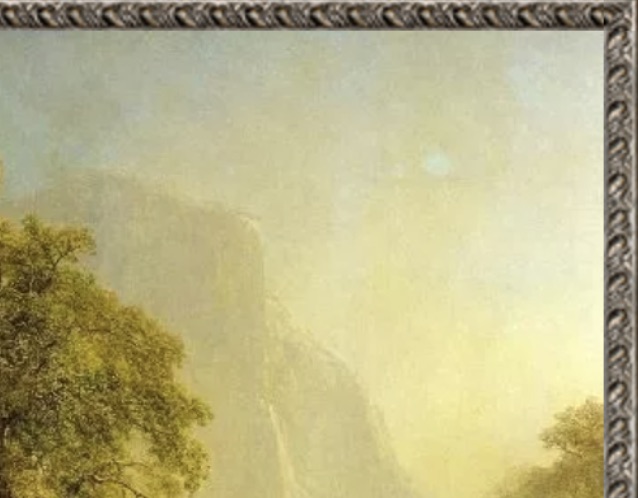 Albert Bierstadt "El Capitan, Yosemite Valley, 1875" Oil Painting, After - Image 3 of 5