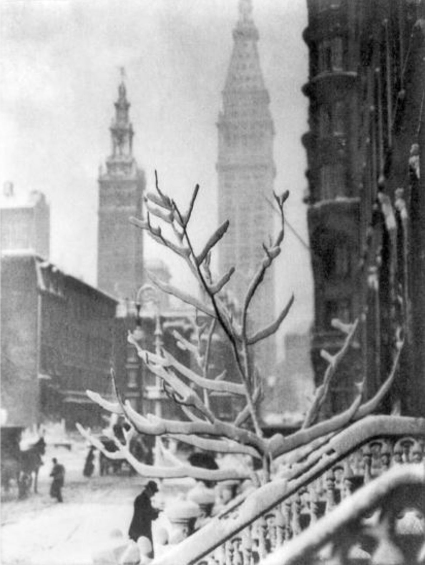 Alfred Stieglitz "Winter, New York Ciy, 1914" Photo Print