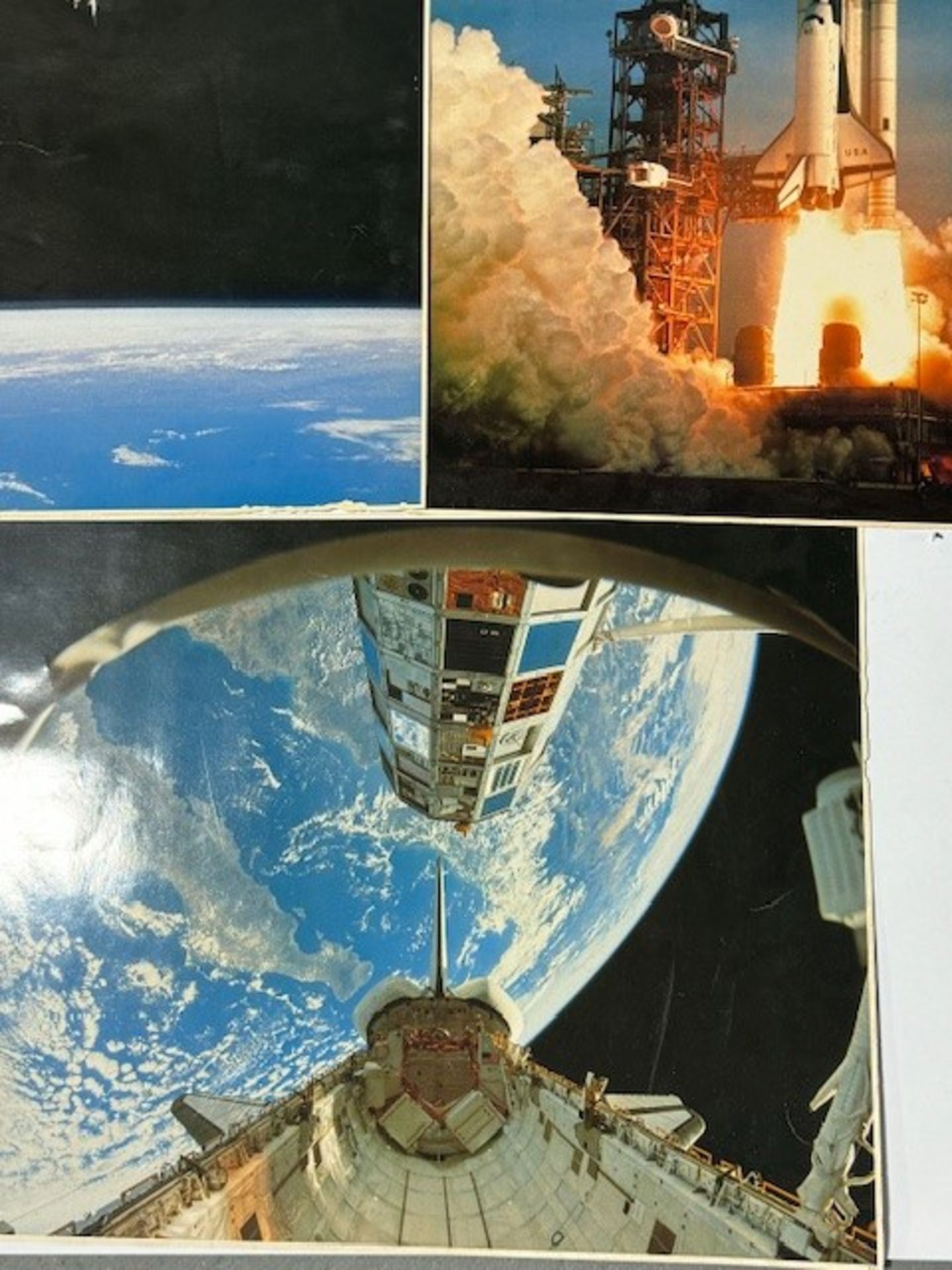 GROUPING OF 3 NASA SPACE PHOTO-LITHOS - Bild 2 aus 8